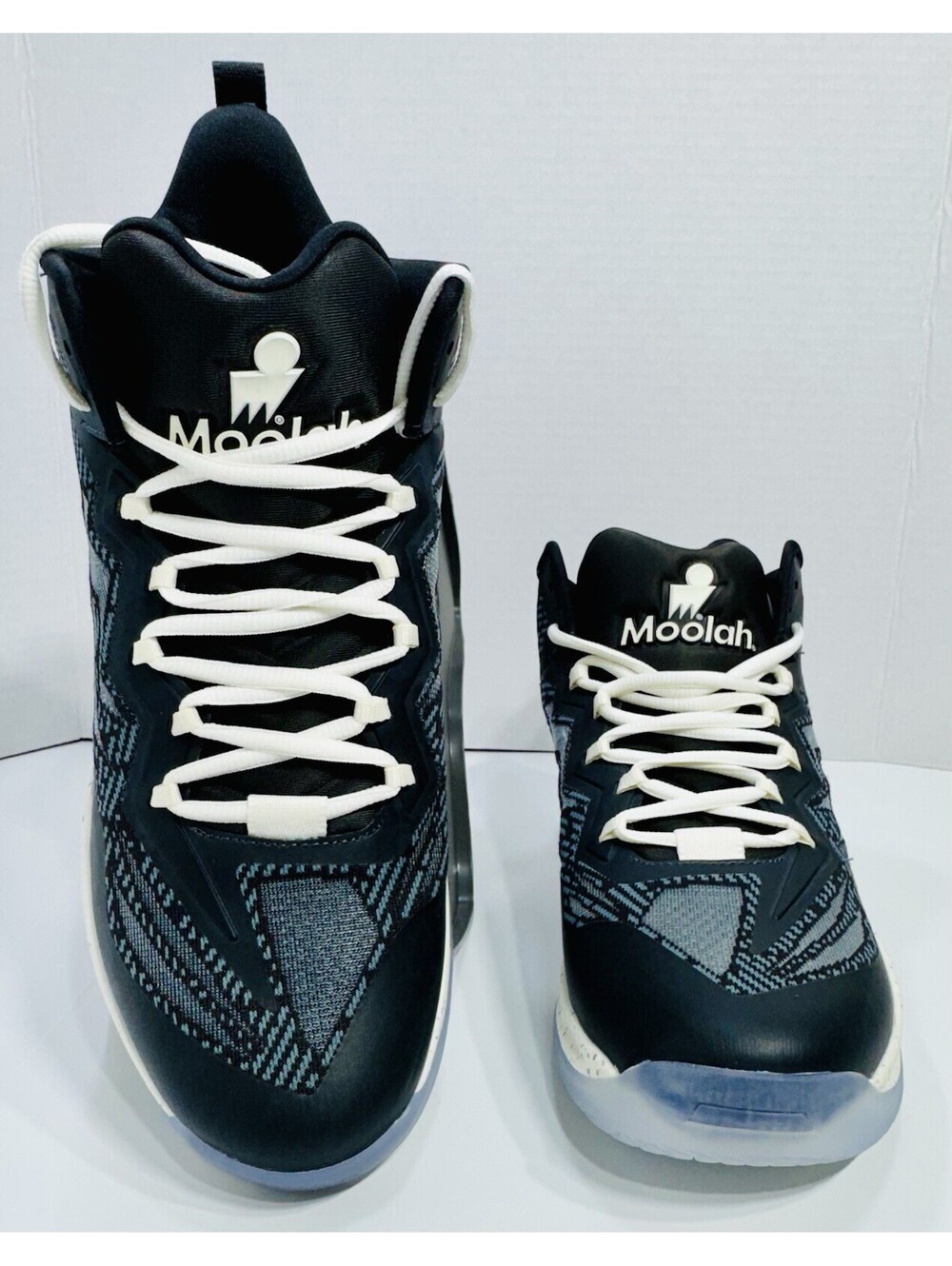 New Moolah Neovolt Pro V2 Basketball Shoes Girl’s 10 Black - Picture 4 of 5